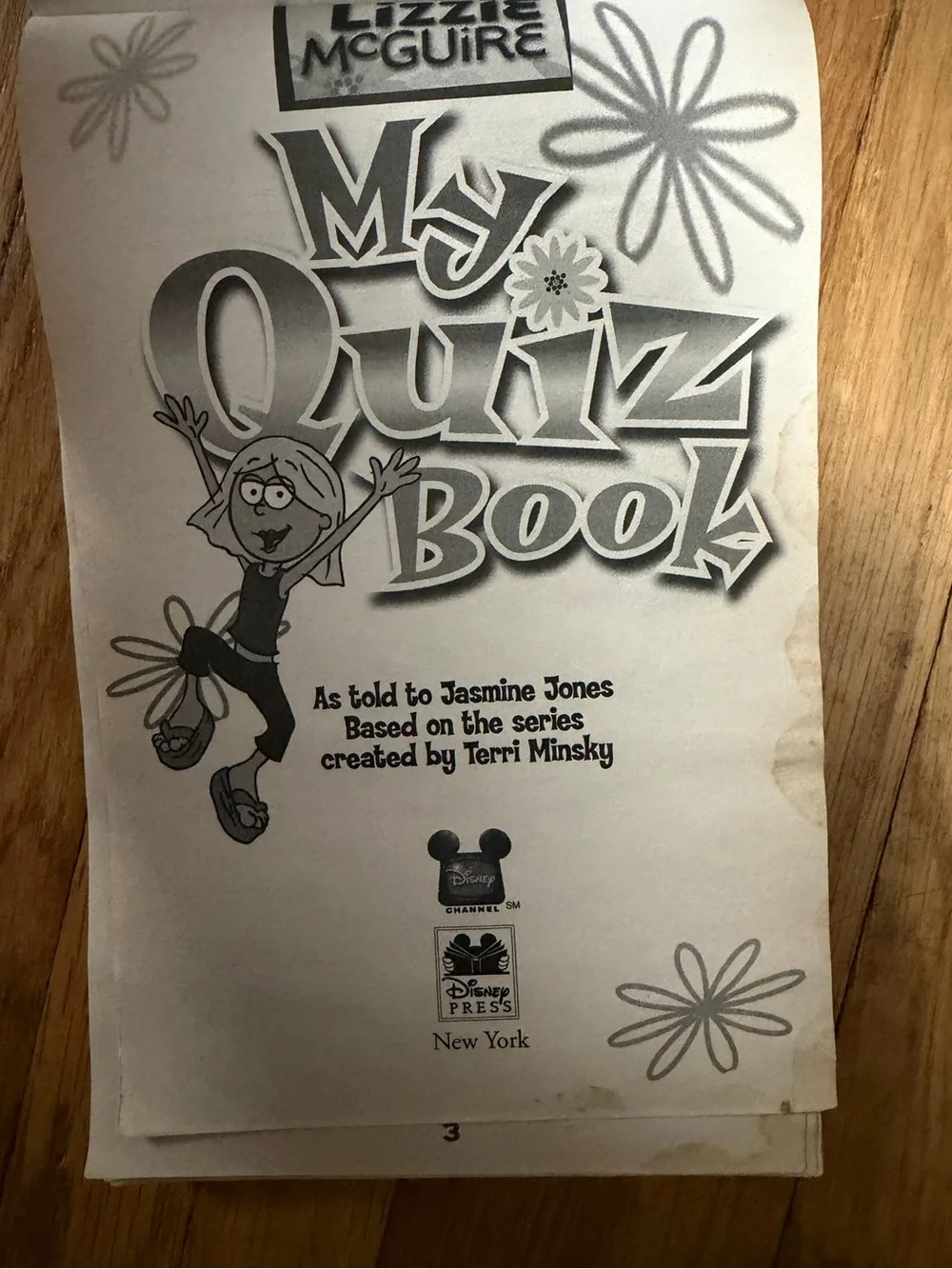 Vintage 2002 Lizzie McGuire: My Quiz Book